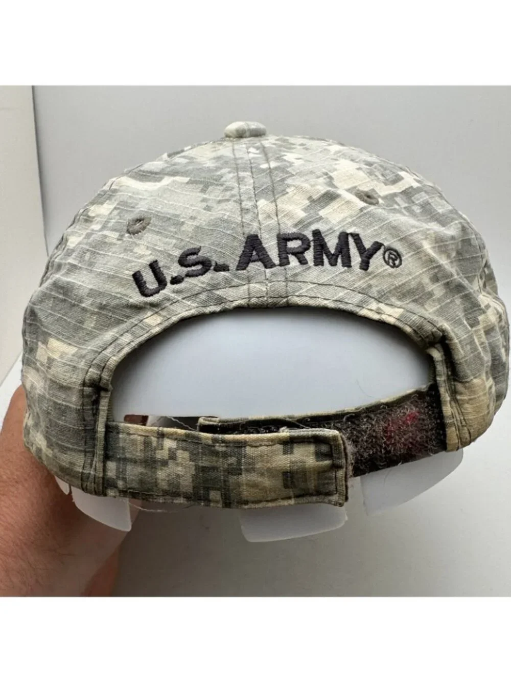 U.S. Army Digital Camo Baseball Cap Hat Adjustable 100% Cotton JM Warriors